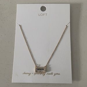 Loft pendant necklace